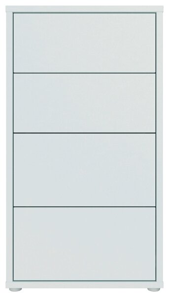 KOMODA, svetlosivá, 55/99/35 cm Carryhome - Online Only spálne, Online Only