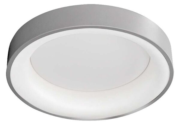 LED stropné svetlo s diaľkovým ovládaním Treviso - priemer 45 cm, sivá