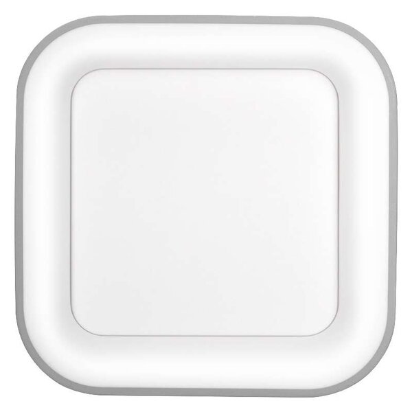 LED stropné svetlo s diaľkovým ovládaním Treviso - 45 x 45 cm, sivá