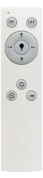 LED stropné svetlo s diaľkovým ovládaním WO802 - 45 x 45 cm, hnedá