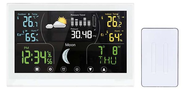 Meteostanica TE110, biela