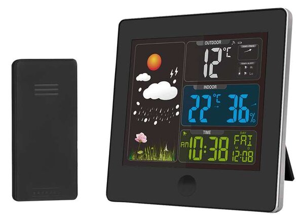 Meteostanica TE80, čierna