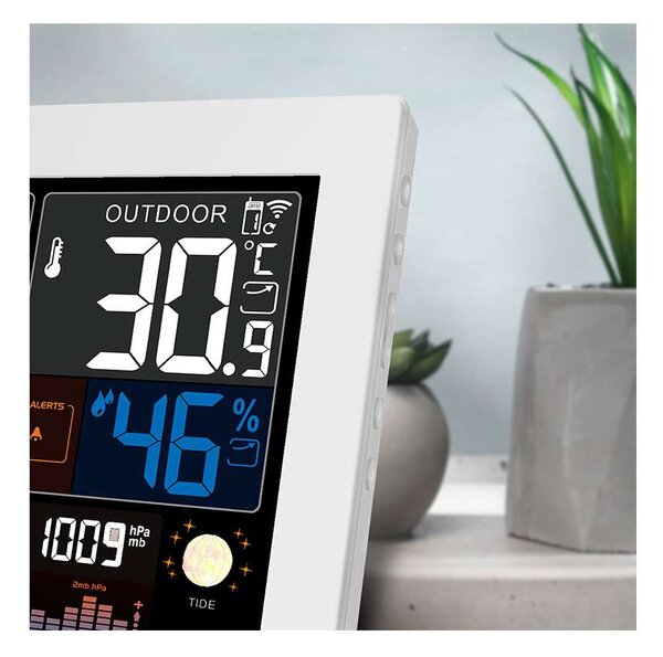 Meteostanica TE81 XL, biela