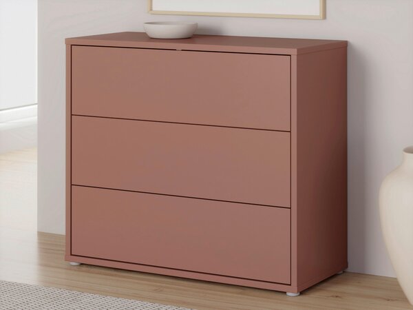 KOMODA, terakotová, 95/83/42 cm Carryhome - Online Only spálne, Online Only