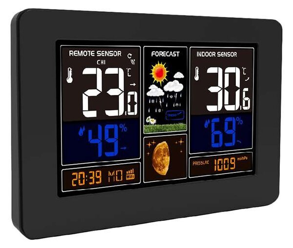 Meteostanica TE81 WiFi, čierna