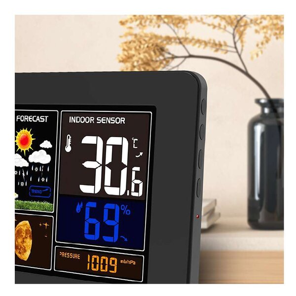 Meteostanica TE81 WiFi, čierna