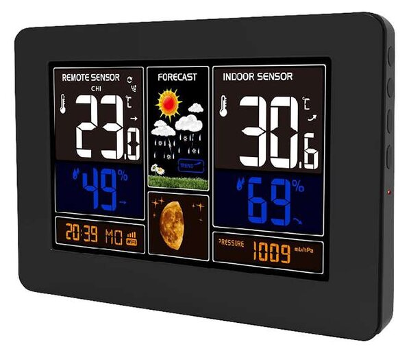 Meteostanica TE81 WiFi, čierna