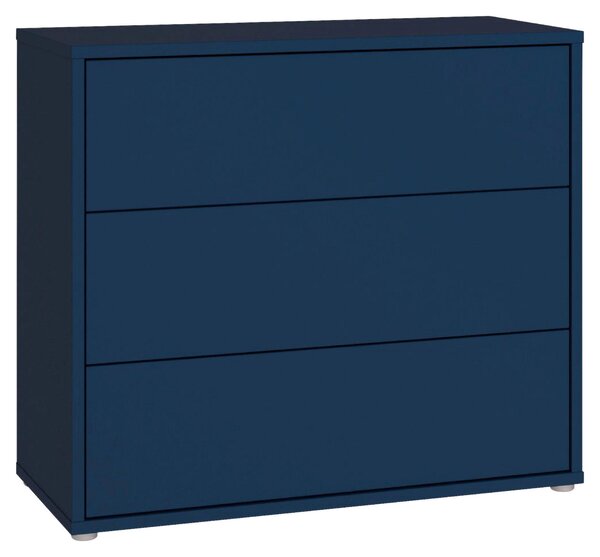 KOMODA, tmavomodrá, 95/83/42 cm Carryhome - Online Only spálne, Online Only