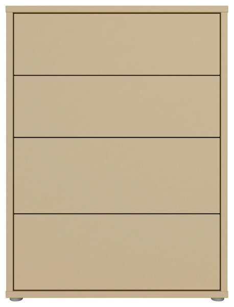 KOMODA, svetložltá, 75/99/35 cm Carryhome - Online Only spálne, Online Only