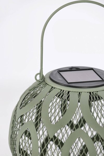 MUZZA Sada troch solárnych lampášov Este 22 cm viacfarebné