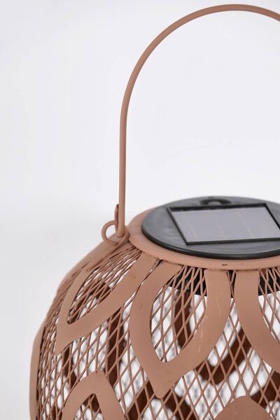 MUZZA Sada troch solárnych lampášov Este 22 cm viacfarebné