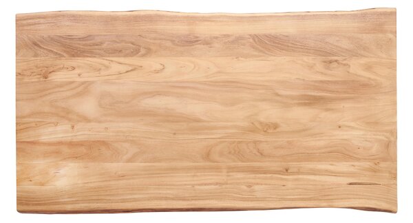 JEDÁLENSKÝ STÔL, akácia, čierna, farba akácie, 200/100/76 cm P & B - Online Only jedálne, Online Only