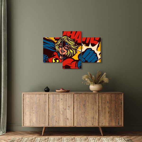 Obraz - Komix (90x60 cm)