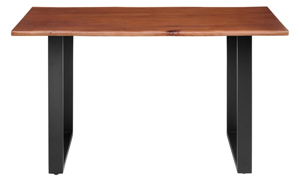JEDÁLENSKÝ STÔL, akácia, čierna, farba akácie, farba vlašského orecha, 160/90/76 cm P & B - Online Only jedálne, Online Only