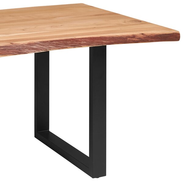 JEDÁLENSKÝ STÔL, akácia, čierna, farba akácie, 240/110/76 cm P & B - Online Only jedálne, Online Only
