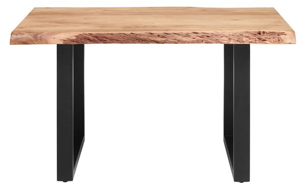JEDÁLENSKÝ STÔL, akácia, čierna, farba akácie, 160/90/76 cm P & B - Online Only jedálne, Online Only