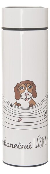 Termoska NEKONEČNÁ LÁSKA pes 0,4 l