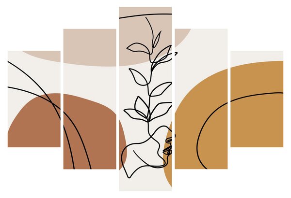 Obraz - Boho Shapes (150x105 cm)