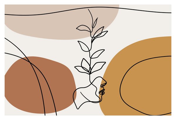 Obraz - Boho Shapes (90x60 cm)