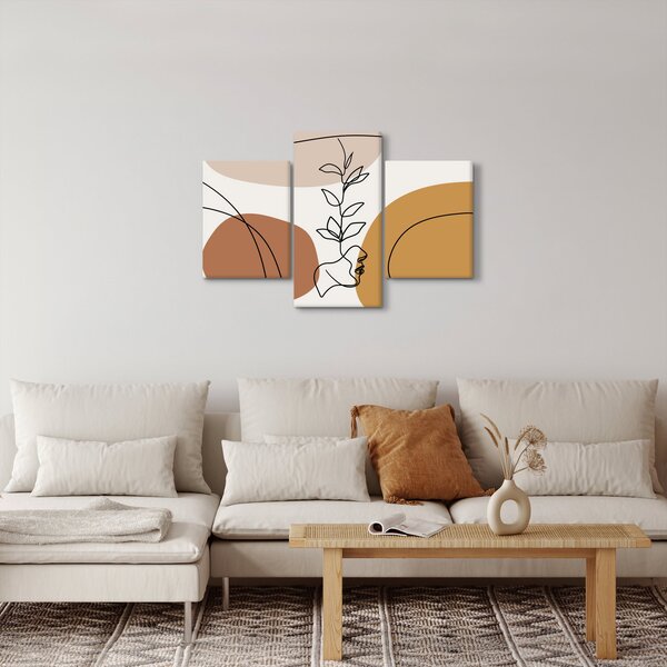 Obraz - Boho Shapes (90x60 cm)