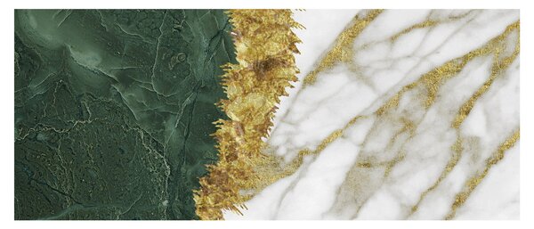 Obraz - Zelený mramor N⁰1 (120x50 cm)
