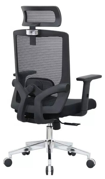 Kancelárska ergonomická stolička Neoseat BRENDA — čierna, nosnosť 150 kg
