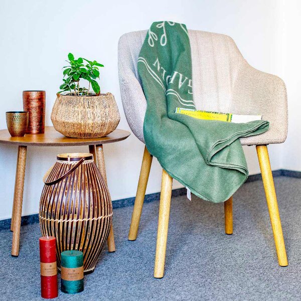 ARÔME HOME Fleecová deka, Olive Garden ARÔME HOME