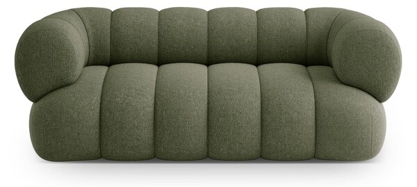 MUZZA Dvojmiestna pohovka KOEGO 180 cm chenille zelená