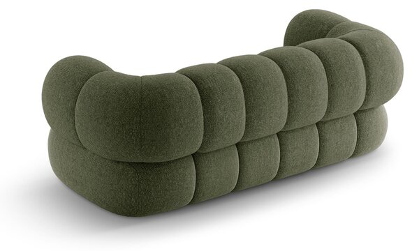 MUZZA Dvojmiestna pohovka KOEGO 180 cm chenille zelená