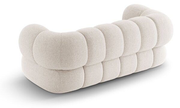MUZZA Dvojmiestna pohovka KOEGO 180 cm chenille krémová