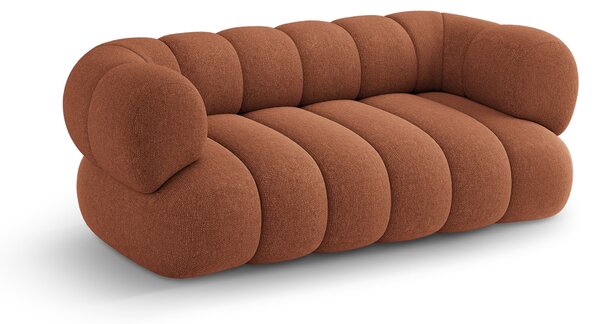 MUZZA Dvojmiestna pohovka KOEGO 180 cm chenille terakota