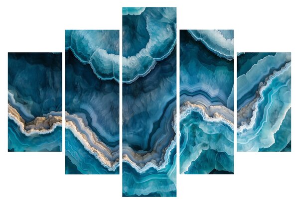 Obraz - Akvamarín detail (150x105 cm)