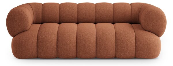 MUZZA Trojmiestna pohovka KOEGO 210 cm chenille terakota