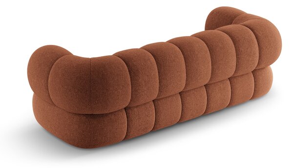 MUZZA Trojmiestna pohovka KOEGO 210 cm chenille terakota