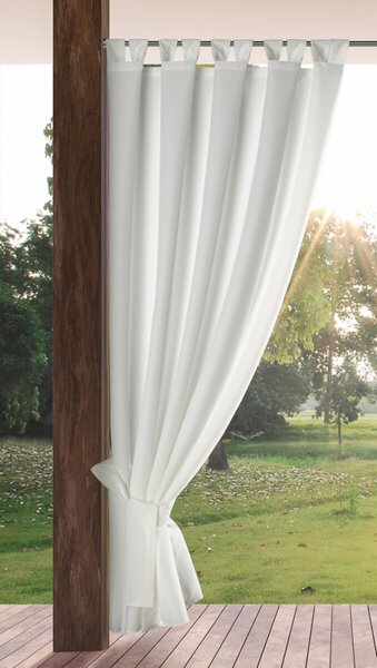 Metráž Vodeodolná závesová látka Garden š. 300 cm - Biela
