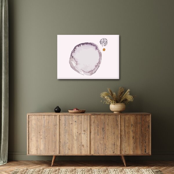 Obraz - Fialový minimalizmus N⁰4 (70x50 cm)