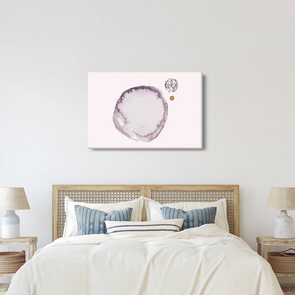 Obraz - Fialový minimalizmus N⁰4 (90x60 cm)