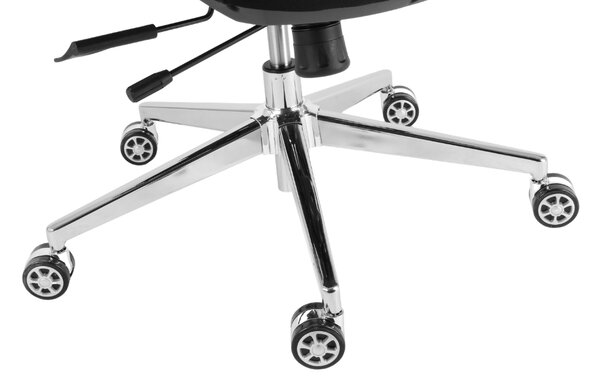 Kancelárska ergonomická stolička Neoseat JAMES — čierna, nosnosť 150 kg