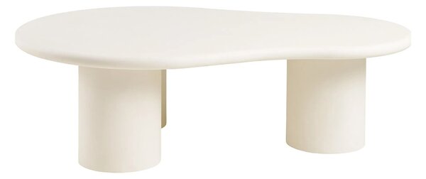 MUZZA Konferenčný stolík PALMA 80 x 120 cm biely