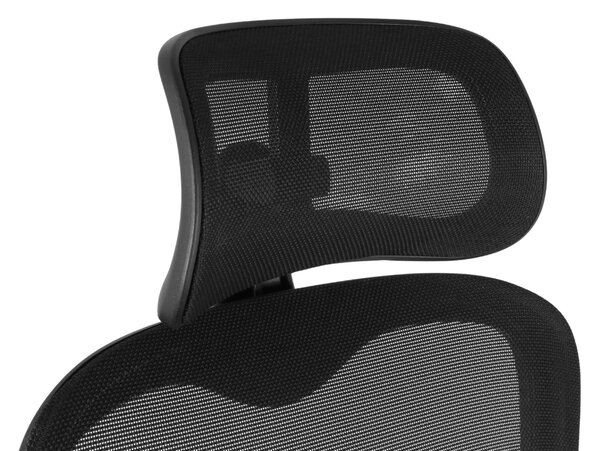 Kancelárska ergonomická stolička Neoseat JAMES — čierna, nosnosť 150 kg