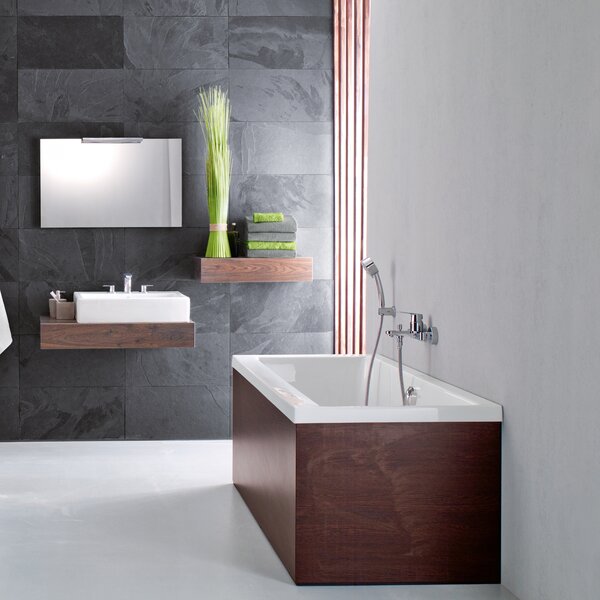 GROHE BauLoop - Páková vaňová batéria, chróm 23341000