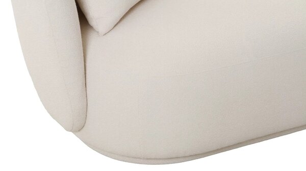 MUZZA Leňoška CROA 175 cm pravá krémová