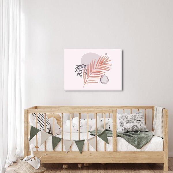 Obraz - Fialový minimalizmus N⁰3 (70x50 cm)