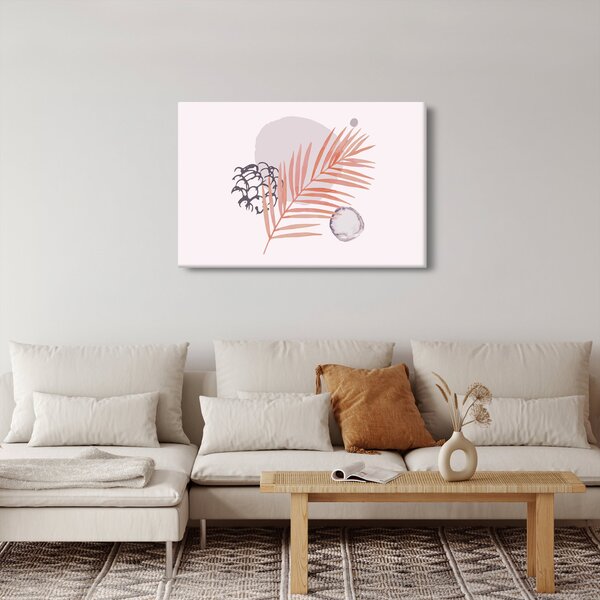 Obraz - Fialový minimalizmus N⁰3 (90x60 cm)