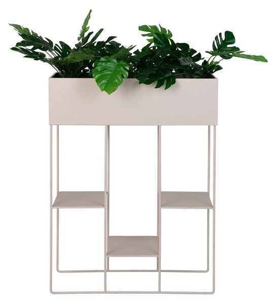MUZZA Kvetináč ROBO 60 x 25 cm béžový