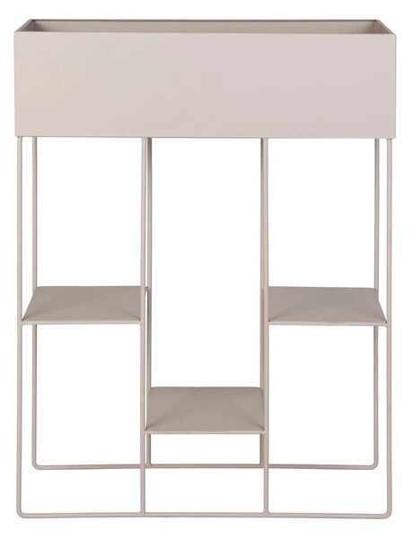 MUZZA Kvetináč ROBO 60 x 25 cm béžový