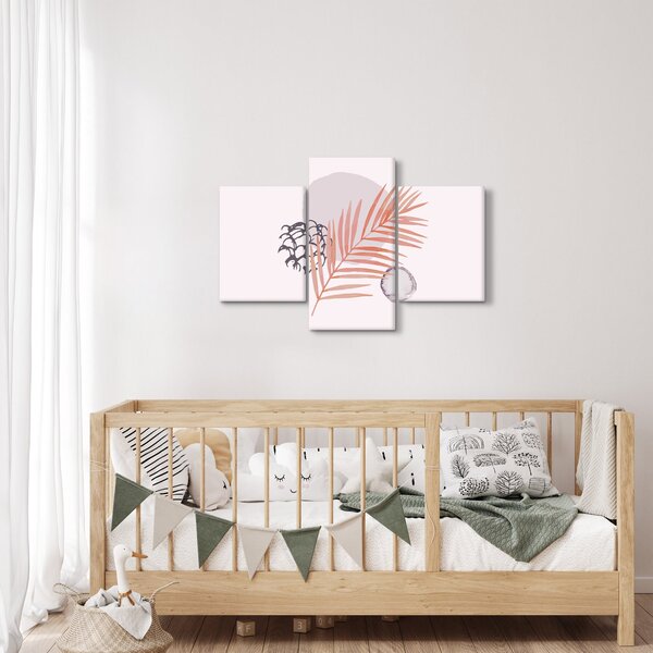 Obraz - Fialový minimalizmus N⁰3 (90x60 cm)