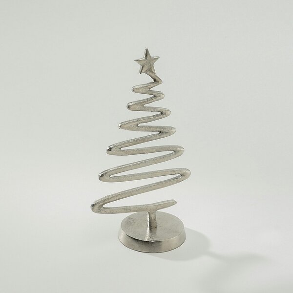 Stojaca dekorácia Silver Tree II 23x12x40 cm