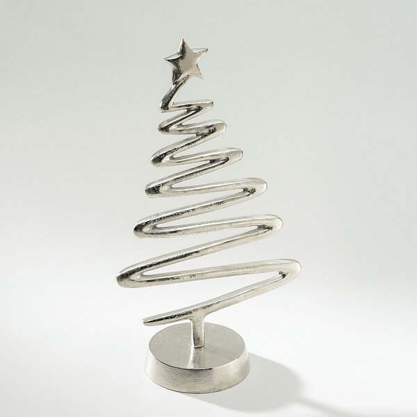 Stojaca dekorácia Silver Tree I 17x11x31 cm