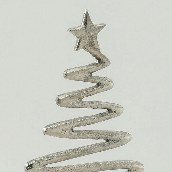 Stojaca dekorácia Silver Tree II 23x12x40 cm